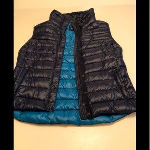 Gap navy blue puffer last
